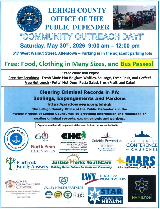 PDO - Community Outreach Day 05/30/2026